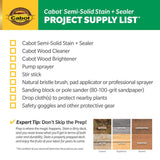 Cabot Semi-Solid Tintable Neutral Base Oil-Based Alkyd Stain and Sealer 7.25 fl. oz.