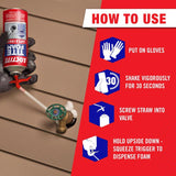 Loctite TiteFoam White Polyurethane Gaps and Cracks Foam Sealant 12 oz