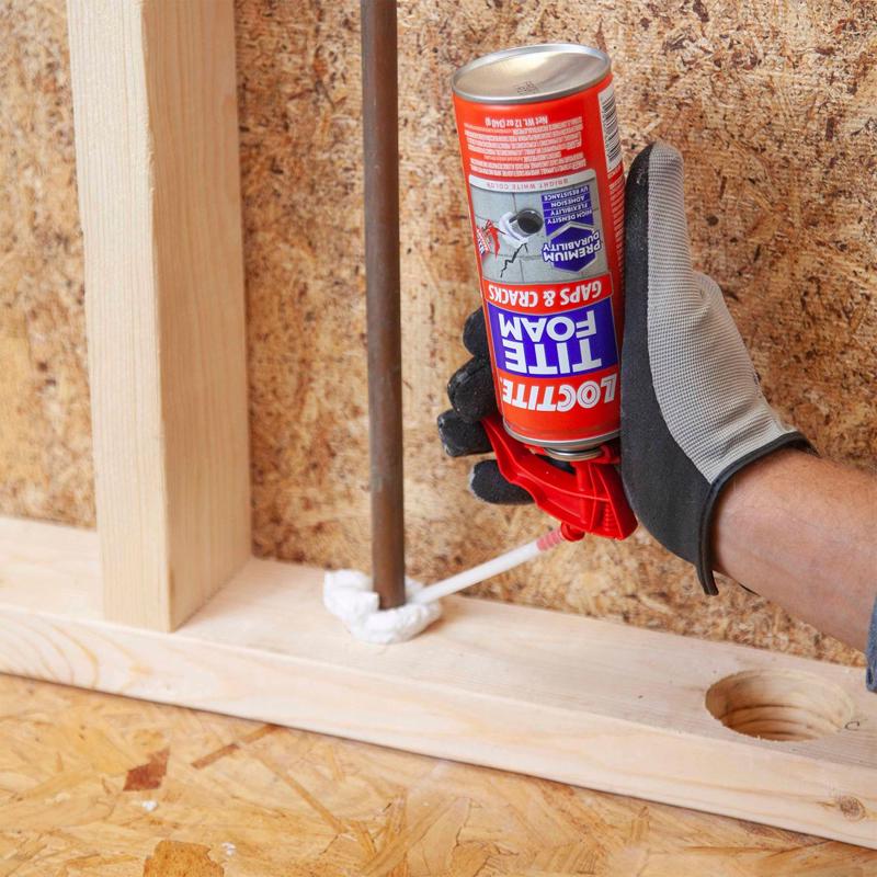 Loctite TiteFoam White Polyurethane Gaps and Cracks Foam Sealant 12 oz