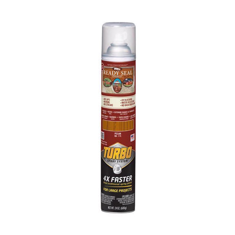 Ready Seal Turbo Spray Pecan Wood Stain 24 oz