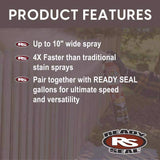 Ready Seal Turbo Spray Natural Cedar Wood Stain 24 oz