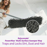 Rejuvenate PowerMax 15.44 in. W Sweeper Mop