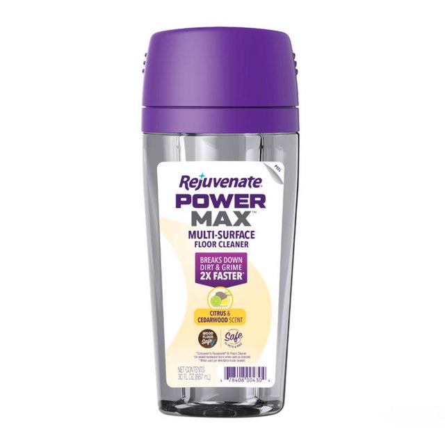 Rejuvenate Power Max Citrus & Cedarwood Scent Floor Cleaner Liquid 30 oz