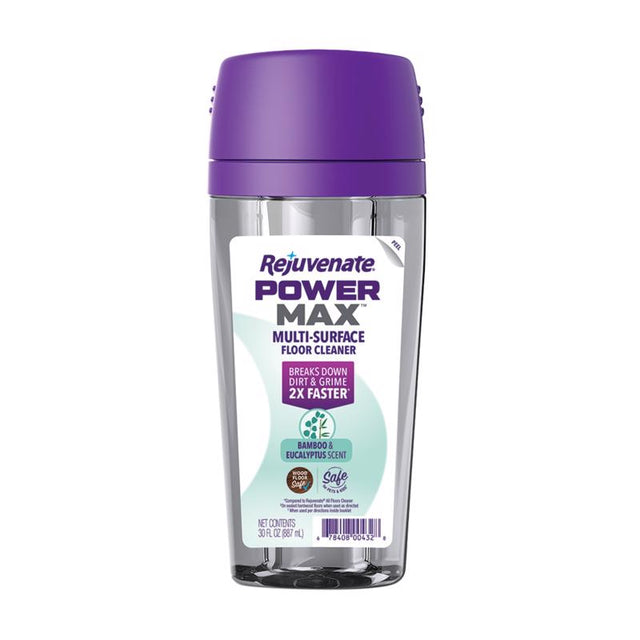 Rejuvenate Power Max Bamboo & Eucalptus Scent Floor Cleaner Liquid 30 oz