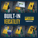 Werner 4 ft. H Fiberglass Step Ladder Type II 225 lb. capacity