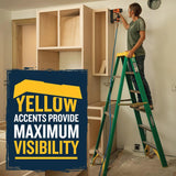 Werner 4 ft. H Fiberglass Step Ladder Type II 225 lb. capacity