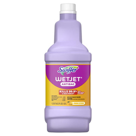 Swiffer Antibacterial Citrus Scent Floor Cleaner Refill Liquid 42.2 fl. oz.