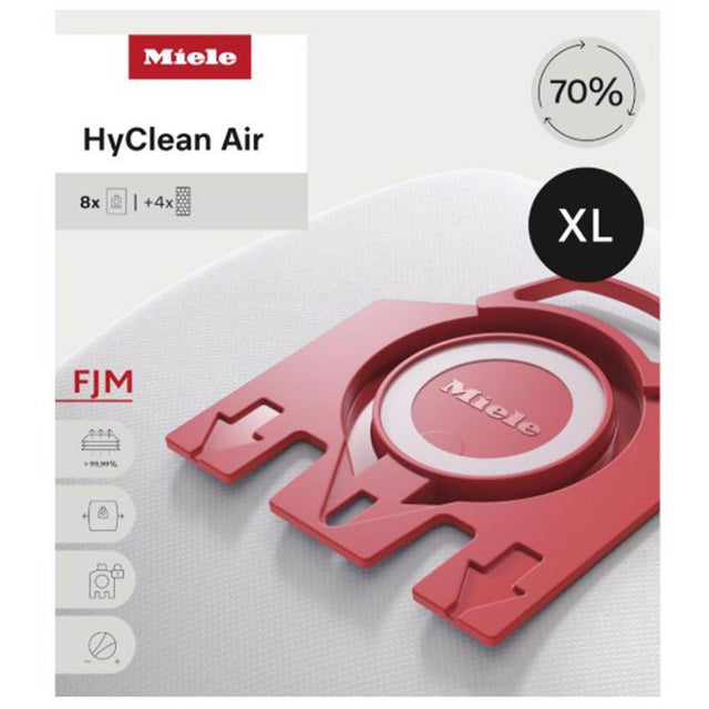 Miele HyClean Air Canister Vacuum Bags 8 pk
