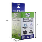 Blow Off Lens Cleaning Cloth 50 ct