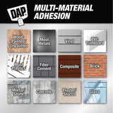 DAP Dynaflex Ultimate White Premium Latex Window and Door Caulk Sealant 10.1 oz.