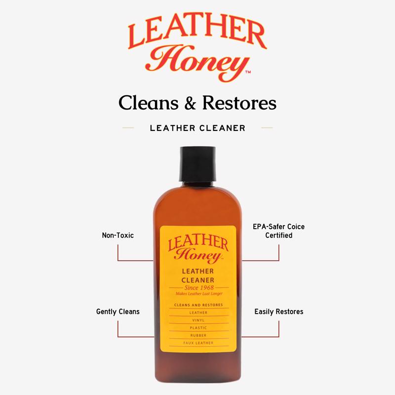 Leather Honey Leather Cleaner 8 fl. oz. Liquid