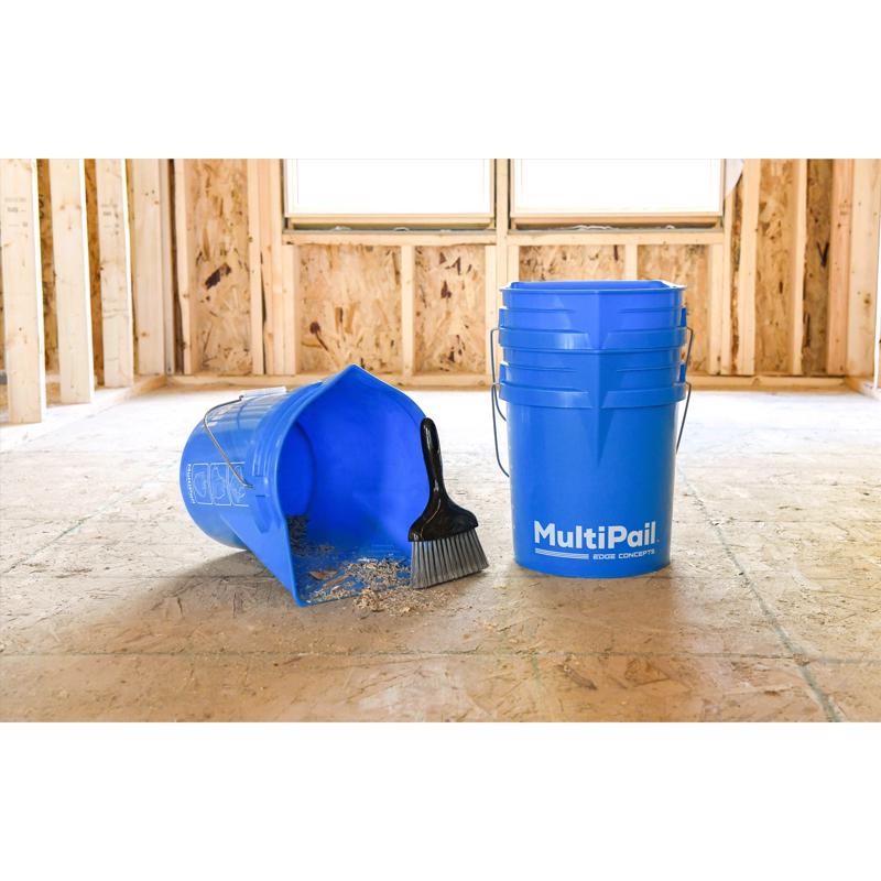 MultiPail Blue 5 gal Plastic Bucket