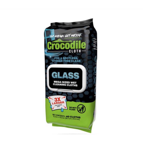 Crocodile Cloth Glass Cloth 10 in. W X 15 in. L 1 pk