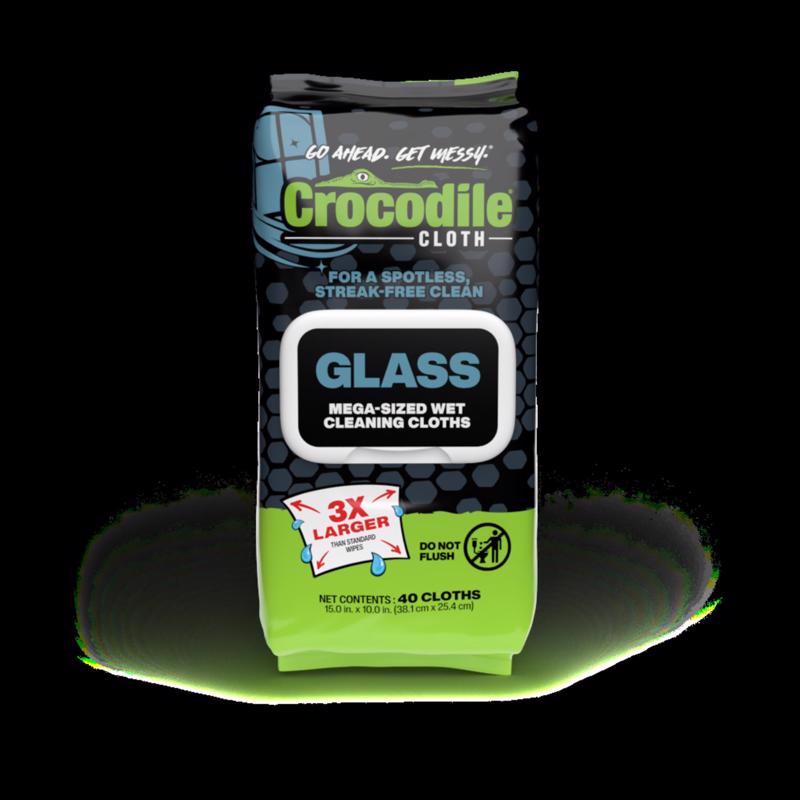 Crocodile Cloth Glass Cloth 10 in. W X 15 in. L 1 pk