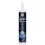 GE Pro Max White Silicone 1 Window and Door Caulk Sealant 9 fl. oz.