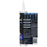 GE Pro Max White Silicone 1 Window and Door Caulk Sealant 9 fl. oz.