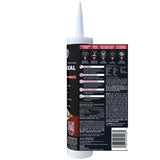 GE Pro Seal Max Crystal Clear Silicone 1 Kitchen and Bath Caulk Sealant 9 fl. oz.