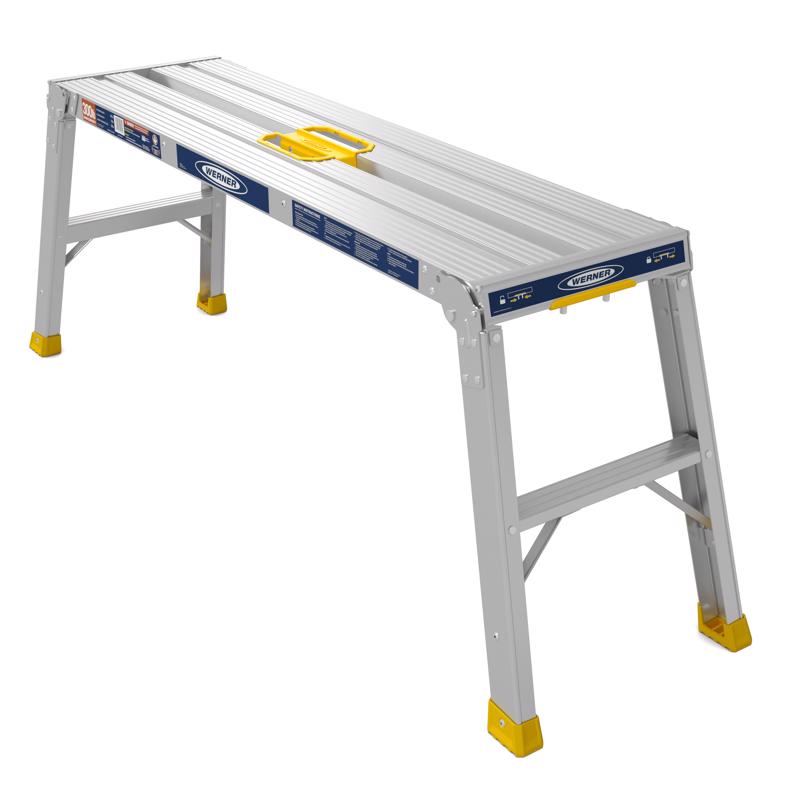 Werner Aluminum Silver Work Platform 1 pk