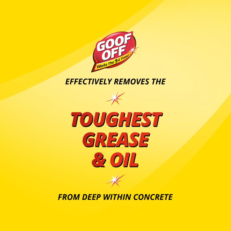 Goof Off Fresh Clean Scent Concrete Cleaner 32 oz Liquid