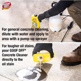 Goof Off Fresh Clean Scent Concrete Cleaner 32 oz Liquid
