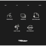 UNPAINT Matte Clear Wall Paint Interior 1 gal