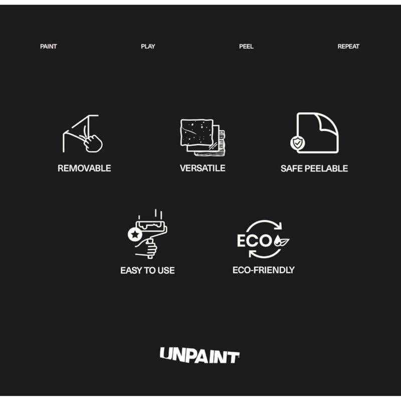 UNPAINT Matte Wall Paint Interior 1 qt