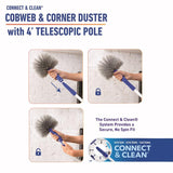 Unger Telescope Microfiber Cobweb Duster 48 in. L 1 pk