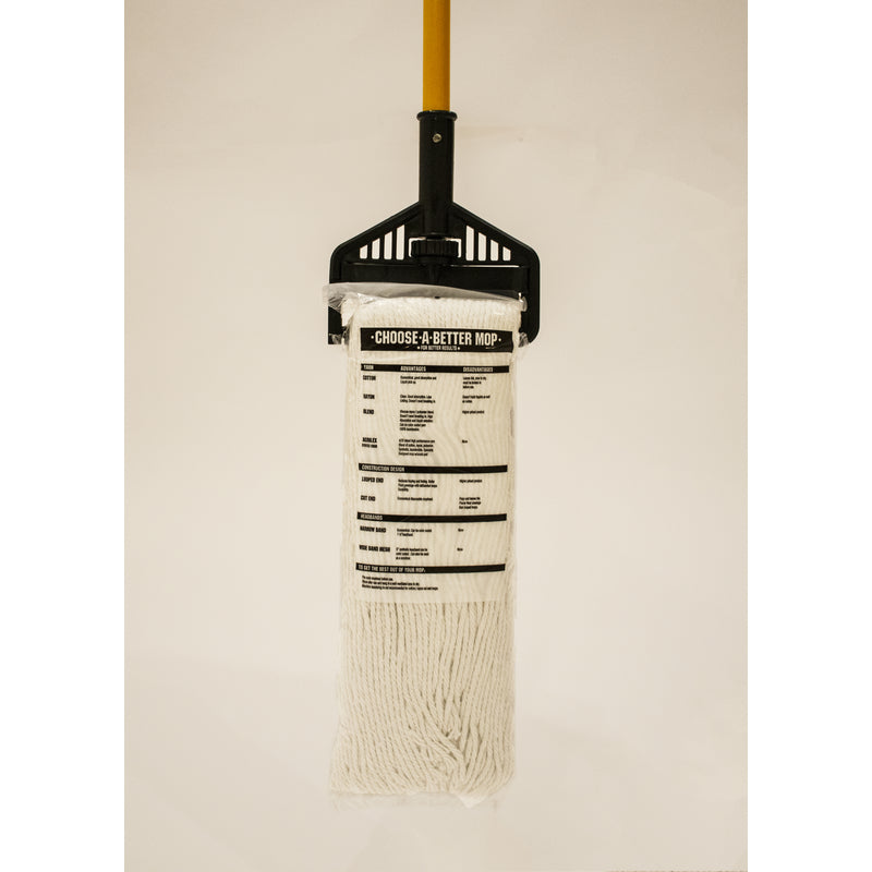 Elite Mops and Brooms 16 oz Cut End Rayon Mop Refill 1 pk