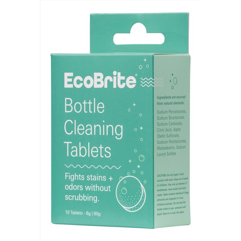 EcoBrite Non-Scented Scent Bottle Cleaner Tablets 10 ct