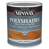 Minwax PolyShades Semi-Transparent Gloss Classic Oak Oil-Based Stain/Polyurethane Finish 1 qt