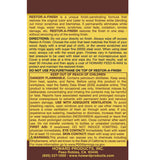 Howard Restor-A-Finish Semi-Transparent Dark Walnut Oil-Based Wood Restorer 1 pt