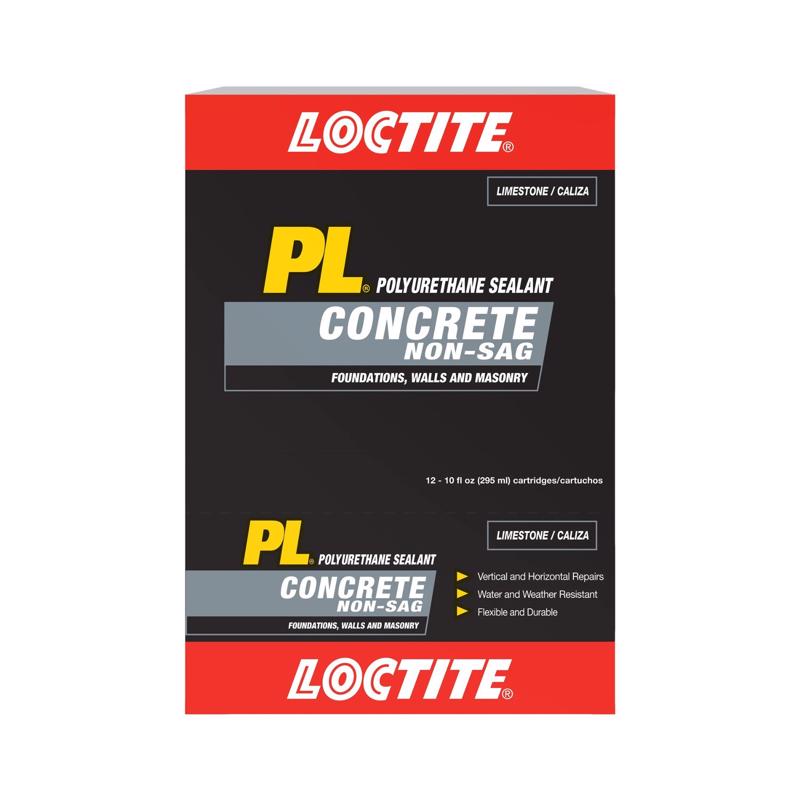 Loctite PL Limestone Polyurethane Concrete and Masonry Filler and Sealant 10 oz