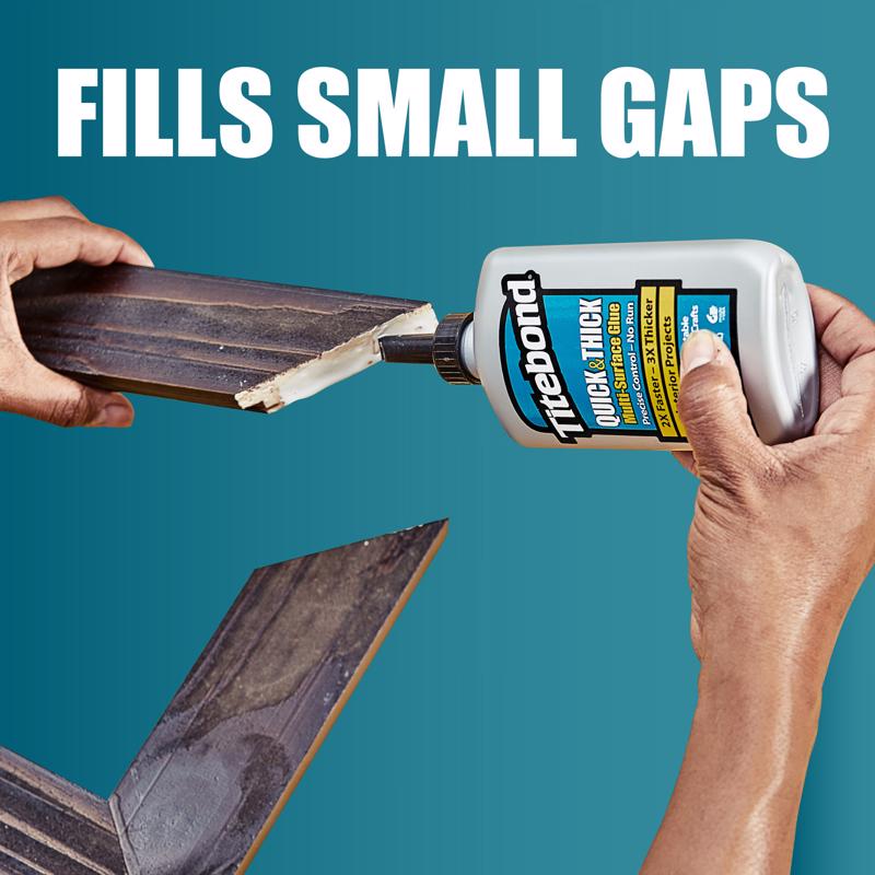 Titebond Quick & Thick High Strength Glue 8 oz