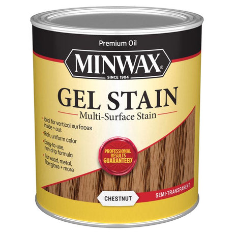 STAIN GEL CHESTNUT 1QT