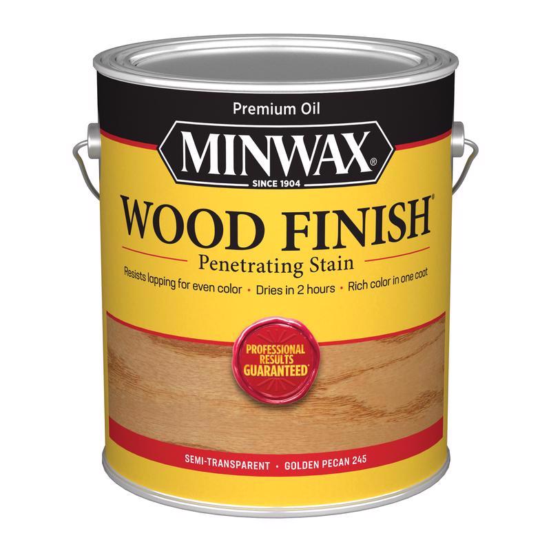 Minwax Wood Finish Semi-Transparent Golden Pecan Oil-Based Penetrating Stain 1 gal