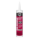 DAP White Silicone Kitchen and Bath Sealant 10.1 oz. - Total Qty: 12