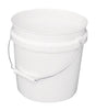 PLASTIC PAIL 2 GAL WHT