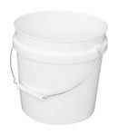 PLASTIC PAIL 2 GAL WHT