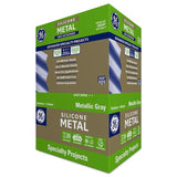 GE Advanced Gray Silicone 2 Metal Gutter Caulk Sealant 10.1 oz