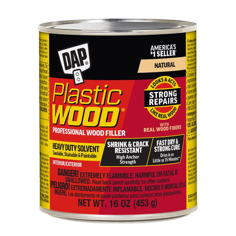 PLASTIC WOOD FILLER 16OZ