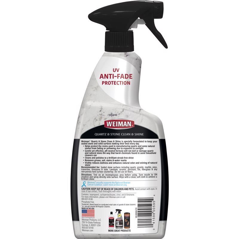 Weiman Citrus Scent Countertop Cleaner 24 oz Spray