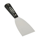 Hyde Black & Silver 3 in. W Carbon Steel Chiseled-Edge Paint Scraper