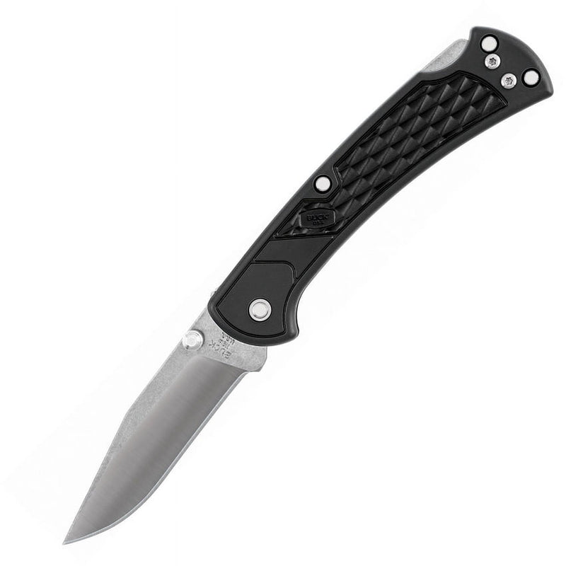 Buck Knives 112 Ranger Slim Select Black 420 HC Stainless Steel 7.25 in. Folding Knife