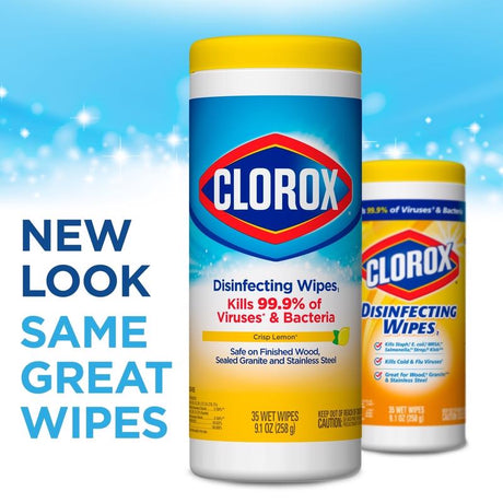 Clorox Lemon Scent Disinfecting Wipes 35 ct 1 pk