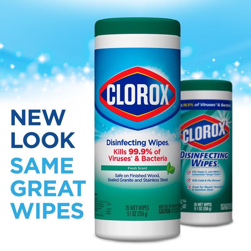 Clorox Fresh Scent Disinfecting Wipes 35 pk