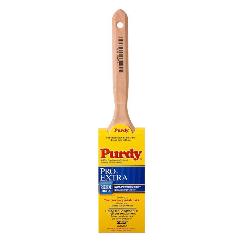 Purdy Pro-Extra Elasco 2-1/2 in. Stiff Flat Trim Paint Brush