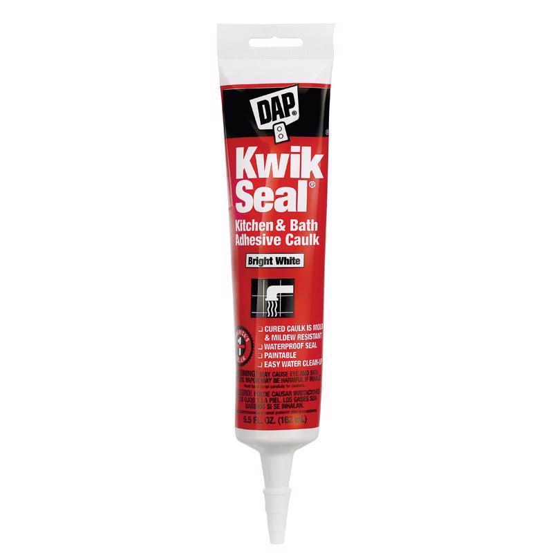 CAULK KWIKSEAL WHT 5.5OZ