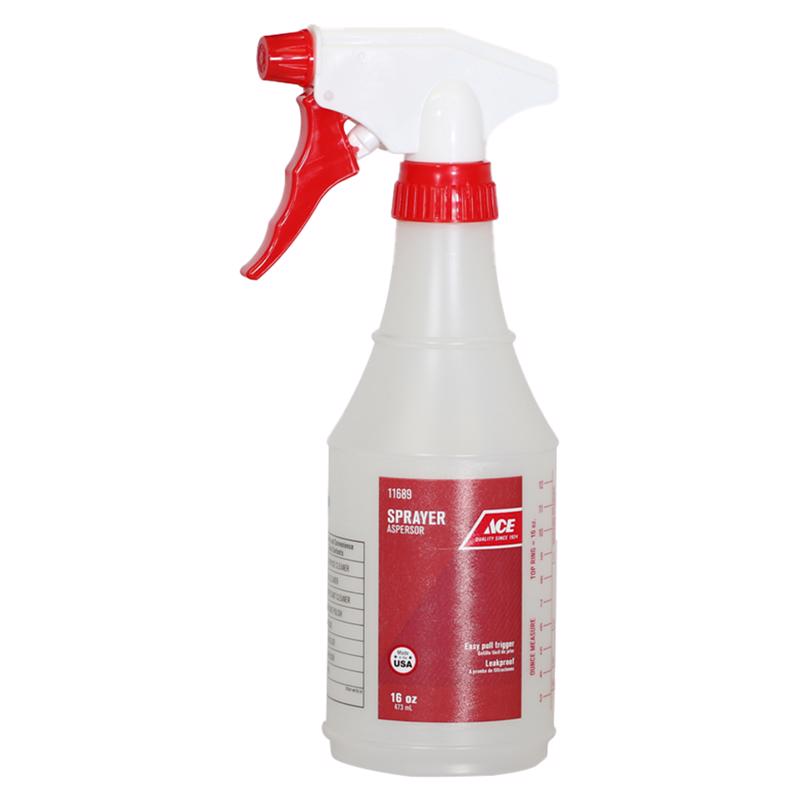 SPRAY BOTTLE RD/WHT 16OZ