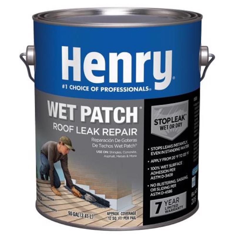 Henry Smooth Black Wet patch Plastic Roof Cement 0.9 gal 4 Pack