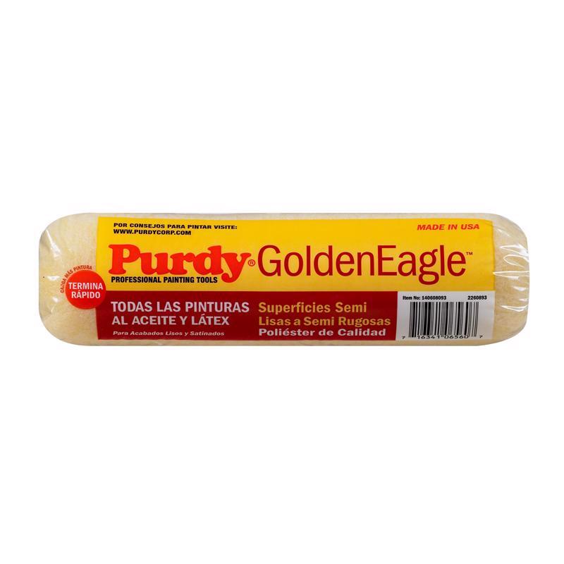 Purdy GoldenEagle Polyester 9 in. W X 1/2 in. Regular Paint Roller Cover 1 pk